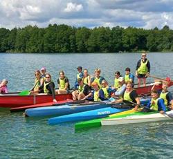 Obóz sportowy w Przywidzu